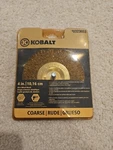 Kobalt 4" Coarse Wire Wheel Brush - New 0323653. Fixed Price $7.99.