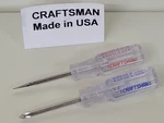 Craftsman Small Mini Phillips Flat Slotted Screwdriver Set 41541 41542 Nos Usa. Fixed Price $19.32.