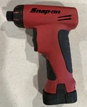 Snap-on CTS596 9.6V Cordless Screwdriver Red Black 1/4" Chuck 0-400 Rpm Pistol. Fixed Price $139.99.