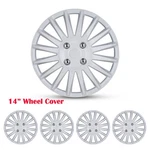 14" Steel Hub Caps White Wheel Rim Covers Snap On For Suv R14 Tire Abs&pc. Fixed Price $41.99.