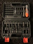 Magnetic Nut Driver Set 47-PIECE For Impact Drill Sae (1/4,. Fixed Price $32.65.