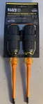 Klein Tools 33732INS Slim-tip Insulated Screwdriver Set 2-PIECE. Fixed Price $19.99.