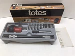 Totes 73446 Flexible Screwdriver Set Bits Sockets Adapter Straight Arm Tool. Fixed Price $14.87.