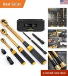 Yiyeie 8-PIECE Click Torque Wrench Set: Precision & Reliability Guaranteed. Fixed Price $121.99.