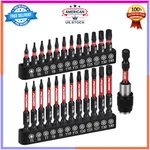 25PC Torx Bit Set 1"&2.5" Security Tamper Proof T5-T40 Magnetic S2 Steel W/ Case. Fixed Price $13.78.