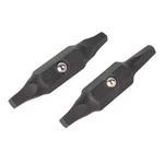 Klein Tools 32484HD Replacement Bits #1 & #2 Square Tips 2-PACK. Fixed Price $14.89.