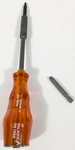 Paladin Screwdriver 1/4" Bits Convertible Philips Flathead Vtg Tool. Fixed Price $12.99.