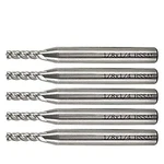 5PCS End Mill Set, Yosoo Hss Cnc 1/8'' Cutter Drill Bits 1/4'' Shank. Fixed Price $26.39.