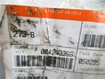 Apex 273-8 , 1/4'' Torq-set #8 Hex Power Drive Bits. Fixed Price $15.00.