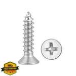 Metallixity #4X1/2 Wood Screws, 304 Ss, Flat Head, 100 Pcs. Fixed Price $20.00.