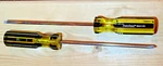 Heavy Duty Screwdriver Set, Pratt-read U.s.a, Professional Tools, 88371 & 88401. Fixed Price $31.95.