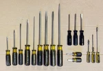 Blackhawk Usa 17 Pc. Screwdriver Set -slotted, Philips, Holding & Stubby-f. Ship. Fixed Price $49.49.