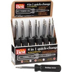 Do Best 4-IN-1 Multi-bit Screwdriver 382299 Pack Of 12 Sim Supply, Inc.. Fixed Price $62.32.