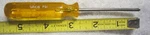 Ad Vaco P-01 #0 X 2-1/2" Phillips Screwdriver Usa Yellow Handle Tool, Vtg. Fixed Price $6.64.