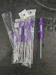 5PCS Pocket Screwdriver Strong Magnet Flat Blade Purple Pqy Automotive Mechanics. Fixed Price $9.79.
