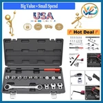 15PCS Serpentine Belt Tool Kit Ratcheting Wrench Sockets Tensioner Car Repair. Fixed Price $64.60.