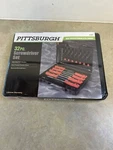 Pittsburgh Assorted Screwdrivers Set, 32 Pc Heat Treated Carbon Steel. #61259. Fixed Price $20.50.