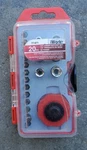 20-PIECE 1/4 In. Drive Metric 3 Position Finger Ratchet Set Iwork Olympia Tools. Fixed Price $8.98.