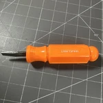 Craftsman Orange Handle Screwdriver 5/16 Flat Short Tip 41416 Wf Made In Usa. Fixed Price $44.00.