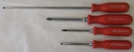 Mac Tools 4 Pc Hard Handle Screwdriver Set Red. Fixed Price $65.00.