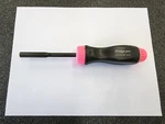 Snap-on Tools Usa New Black & Pink Ratcheting Screwdriver W/bits SSDMR4B. Fixed Price $199.95.