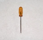 Vintage Xcelite R-184 Slotted Flat Head Screwdriver Amber Handle Orchard Park Ny. Fixed Price $10.42.