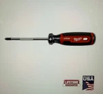 MILWAUKEE4 In. #2 Phillips Screwdriver With Cushion Grip MT202. Fixed Price $10.00.