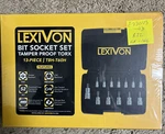 Lexivon Tamp Bit Socket Set, PRE.S2 Alloy Steel 13-PIECE Security Star T8H -T60H. Fixed Price $24.98.