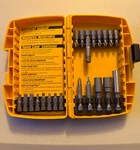Dewalt DW2161 Screwdriver Bit Set, Steel, Includes: Magnetic Tip Holder. Fixed Price $24.00.