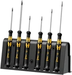 Wera 05030170001 1578 A/6 Electronics Screwdriver Set And Rack, 6-PIECE. Fixed Price $37.21.
