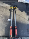 Sears Craftsman Professional Usa Nos 2PC Long Flat Screwdriver Set 47166 47168. Fixed Price $64.95.