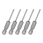 6PCS Slotted Bit Set 1/4 Inch Hex Shank SL2-SL6 Magnetic Screwdriver 50MM S2. Fixed Price $15.19.