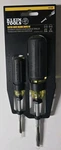 Klein Tools 85153K 2 Pc Slotted Screw-holding Screwdriver Set 3/16 & 1/4 Inch. Fixed Price $14.28.