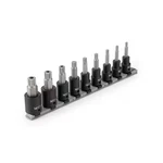 Tekton SIB92103 1/2 In Drive Impact Bit Socket Set, Metric, Pcs. Fixed Price $74.59.