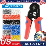 Crimping Tool Kit - Plier With Wire Ferrules Ends Terminals. Fixed Price $42.93.