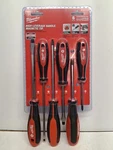 Milwaukee Piece Screwdriver Set Black/red (48-22-2706). Fixed Price $24.00.