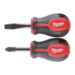 Milwaukee Tools Tri-lobe Screwdriver Stubby Set 2PC 4932471810. Fixed Price $16.37.
