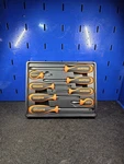Matco Tools SSO8C 8-PIECE Screwdriver Set Orange/black Handles. Fixed Price $149.99.