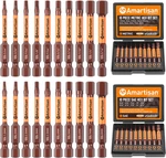 Amartisan 20-PIECE Hex Head Allen Wrench Drill Bit Set, Metric And Sae S2 Steel. Fixed Price $12.14.