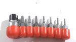 8 Pc.tamper Proof Security Torx Bit Set (T5-15). Fixed Price $6.95.
