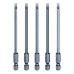 Harfington 5PCS SL4 Magnetic Slotted Screwdriver Bits 4MM S2 Steel Flat Head. Fixed Price $14.43.