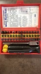Wadsworth Super Deluxe Set 52PC Wfmc 4-52 Mini Ratchet Tool Kit. Fixed Price $145.00.