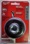 Milwaukee 48-52-5050 3 In. Knot Wire Cup Brush Stainless Steel. Fixed Price $26.29.