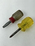 Stubby Screwdriver Lot Phillips & Flat 65-312 Stanley Irwin Vintage. Fixed Price $22.54.