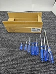8 Pieces Westward Magnetized Screwdriver Phillips/slotted Tip,fluted 401L75A. Fixed Price $27.13.