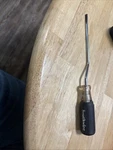 Used Southwire Sd 3/16 Crd Cabinet Tip Straight Rotary Screwdriver. Fixed Price $5.99.