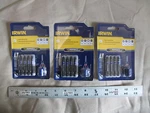 (3) New 5 Pc Irwin Impact Power Bit Set 1903764 Torx Square Phillips Slotted. Fixed Price $29.90.