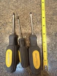 Lot Of 3 - Workforce Screwdriver Home Depot Brand 2 Phillips 1 Flathead. Fixed Price $5.99.