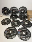 (10) Wheel 27 Grinding Fast Cut 6 X1/4" Weiler Wolverine Depressed. Fixed Price $35.00.