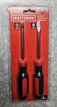 Craftsman Piece Screwdriver Set CMHT65072 #2 Phillips 1/4" Slotted. Fixed Price $15.50.